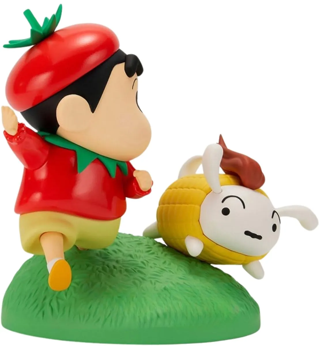 Bandai Crayon Shinchan Vignette Figure - Groente Kostuum - Multicolor