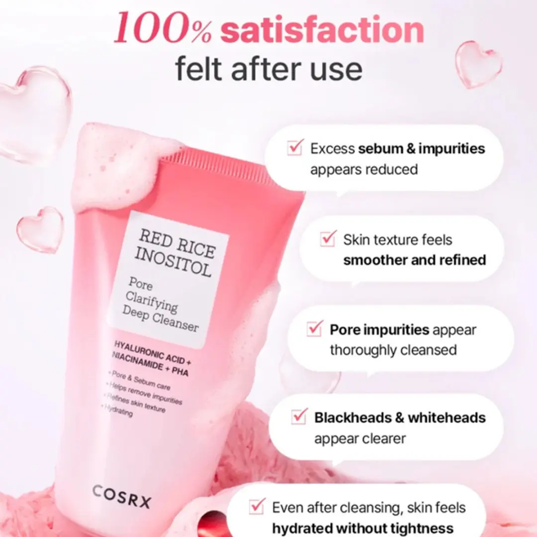 CosRx Red Rice Inositol Deep Cleanser 150ml - afbeelding 6 van 6