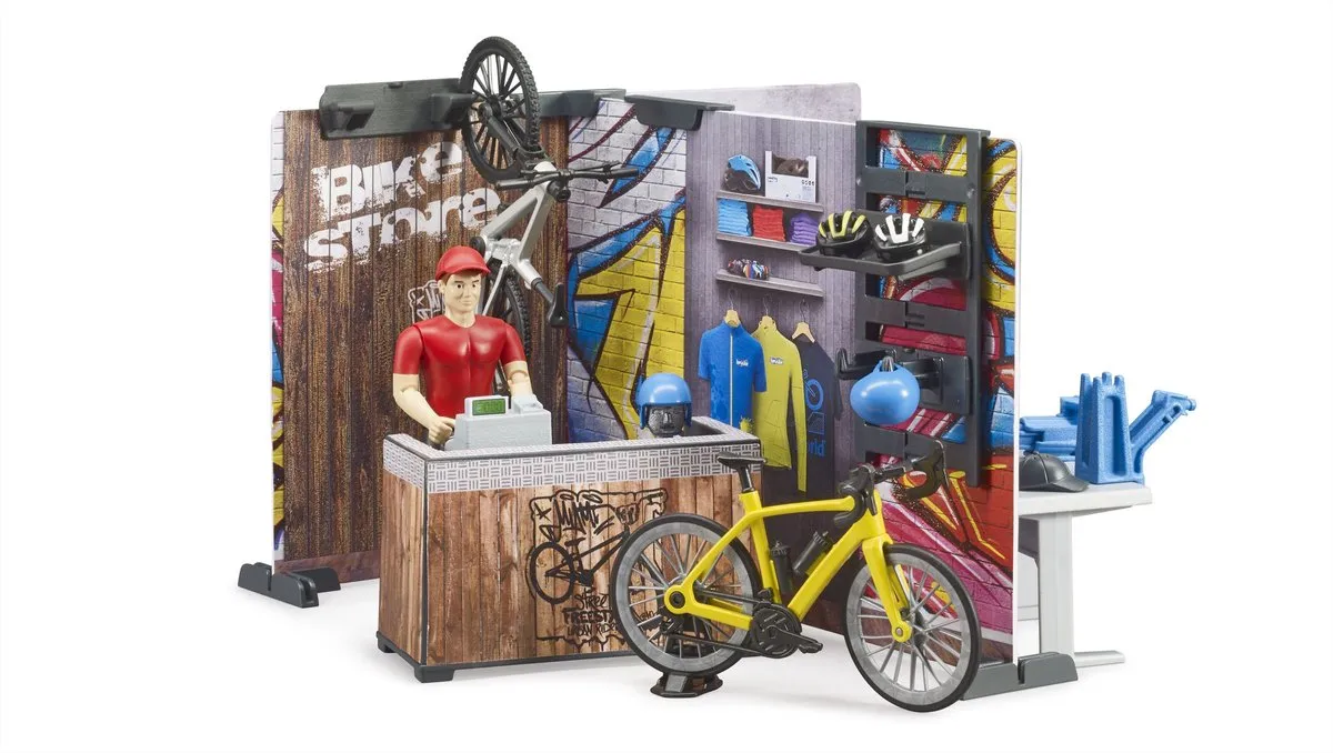 Bruder bworld Bikeshop BF63120 - Meerkleurig