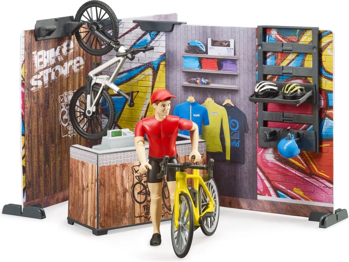 Bruder bworld Bikeshop BF63120 - Meerkleurig