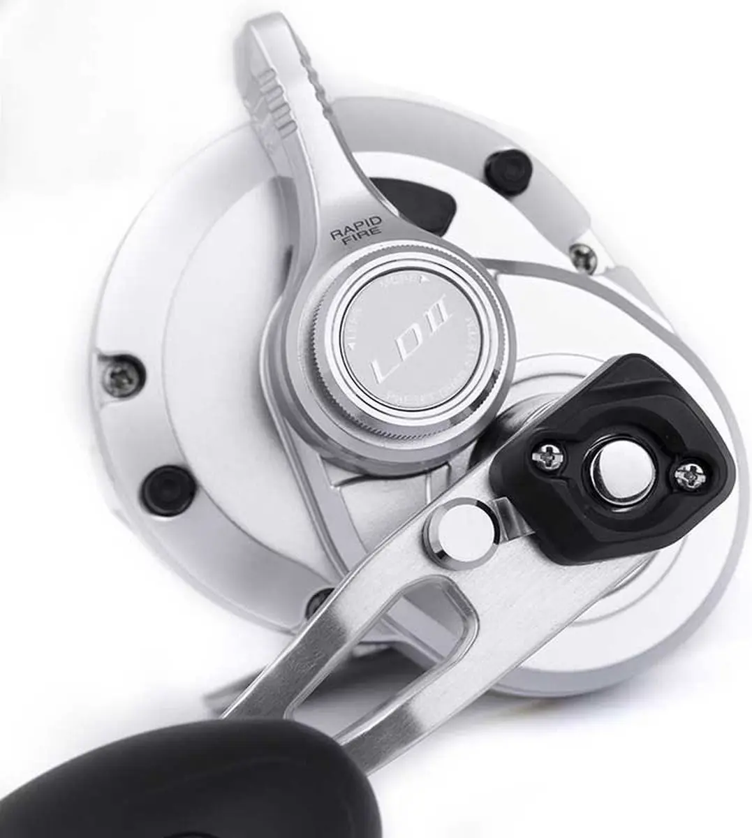 Shimano Speedmaster 12LD II Reel - 4 Lagermodel - Zilver
