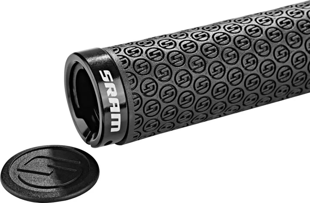 SRAM DH Siliconen Handvatten - Zwart - afbeelding 2 van 4
