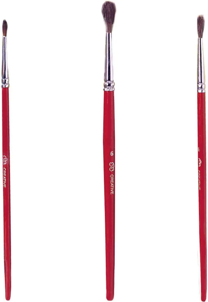 SES Creative Penselen Set 3 Stuks