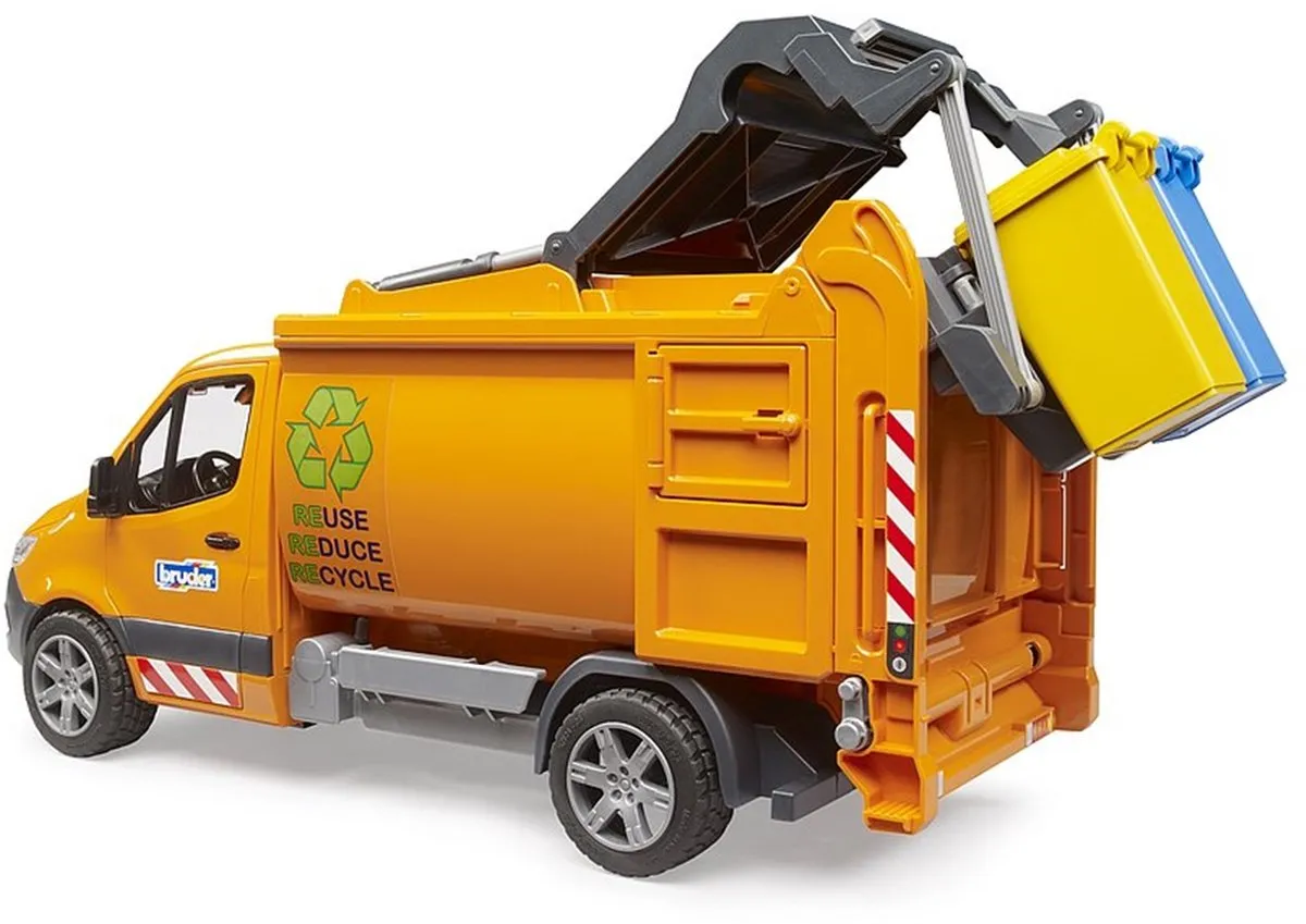 Bruder Mercedes-Benz Sprinter Gemeentelijke Afvalverwijdering 02682