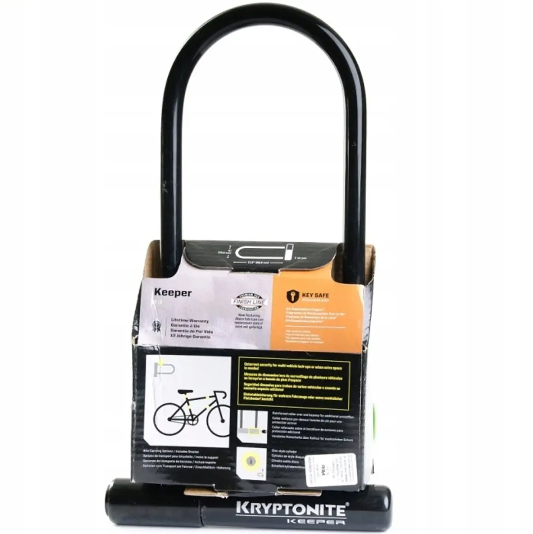 Kryptonite Keeper 12 LS U-lock - Zwart