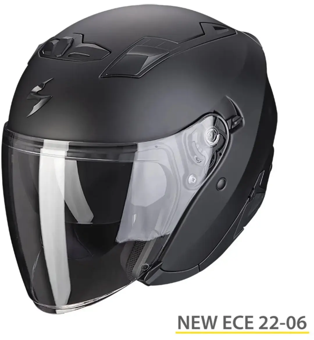 Scorpion Exo-230 Motorhelm - XXL - Matt Black