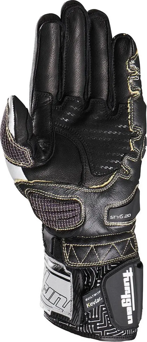 Furygan Styg20 X Kevlar Handschoenen - XL - Zwart/Wit