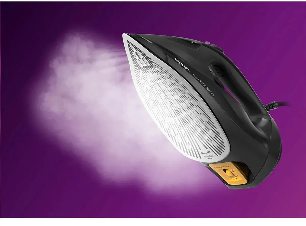 Philips Azur 7500 DST7511/80 Stoomstrijkijzer - Zwart