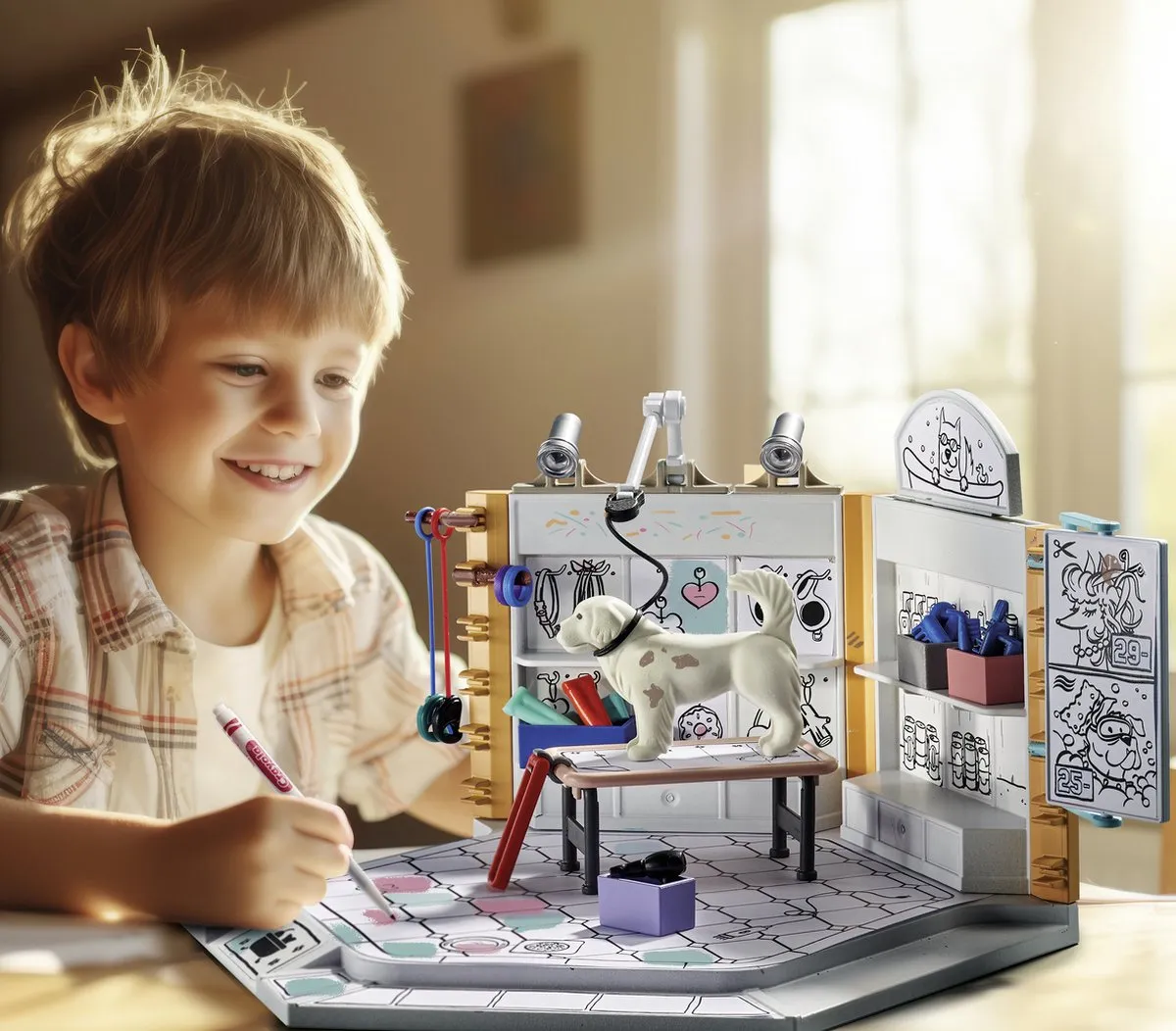 Playmobil Color Hondensalon 71514