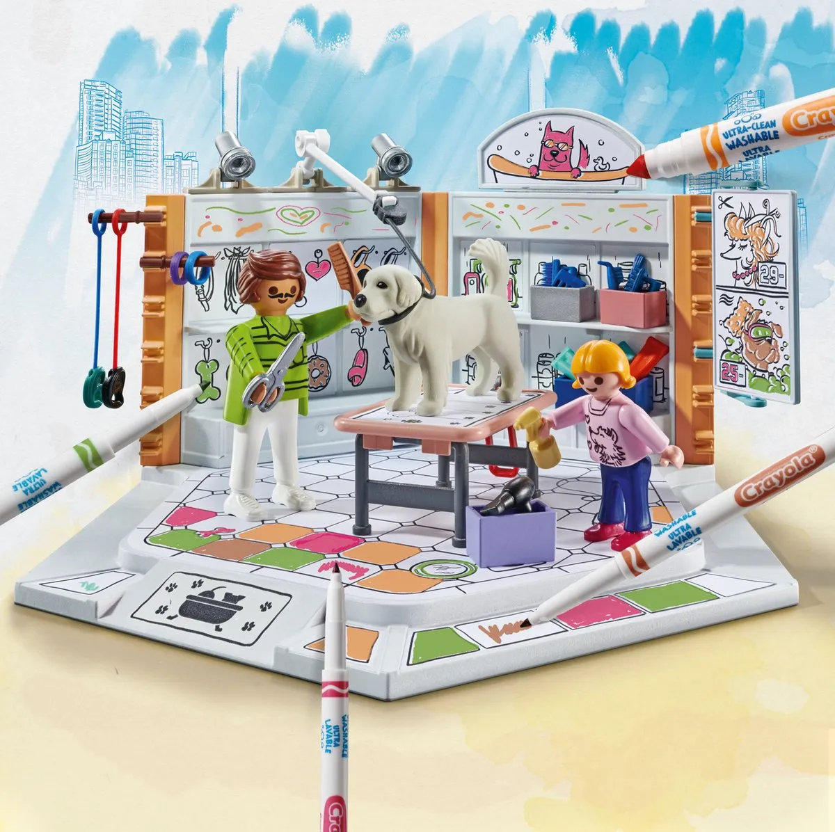 Playmobil Color Hondensalon 71514