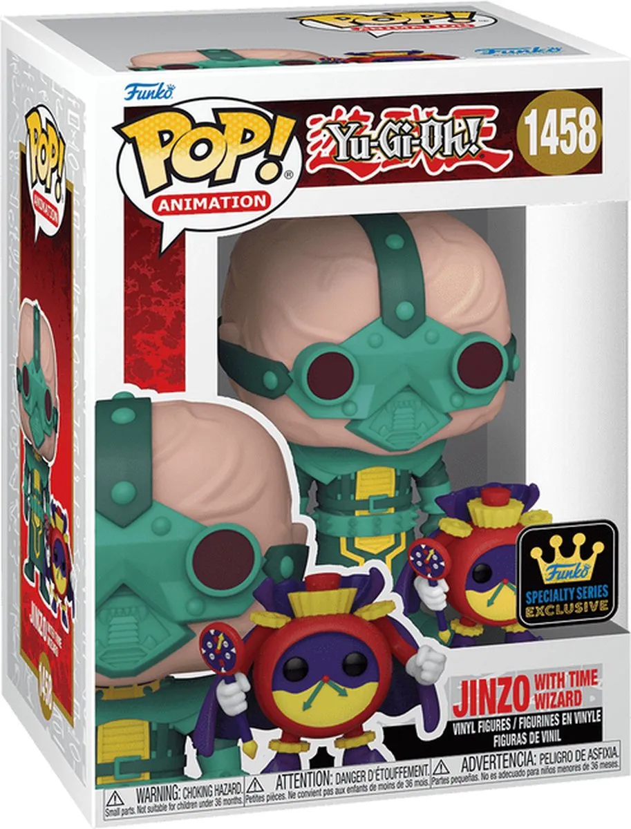 Funko Pop! Yu-Gi-Oh! Jinzo Time Wizard Exclusief - Veelkleurig
