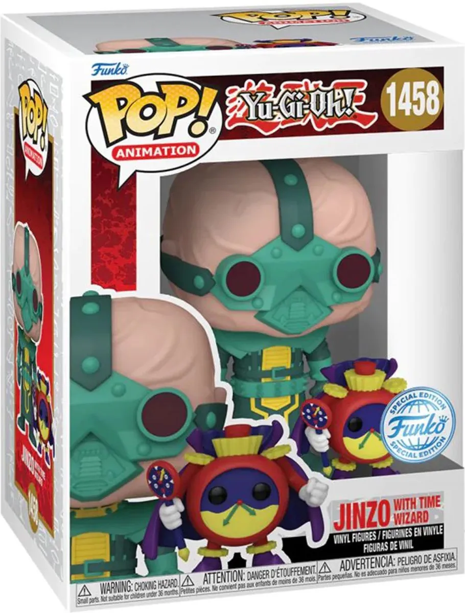 Funko Pop! Yu-Gi-Oh! Jinzo Time Wizard Exclusief - Veelkleurig