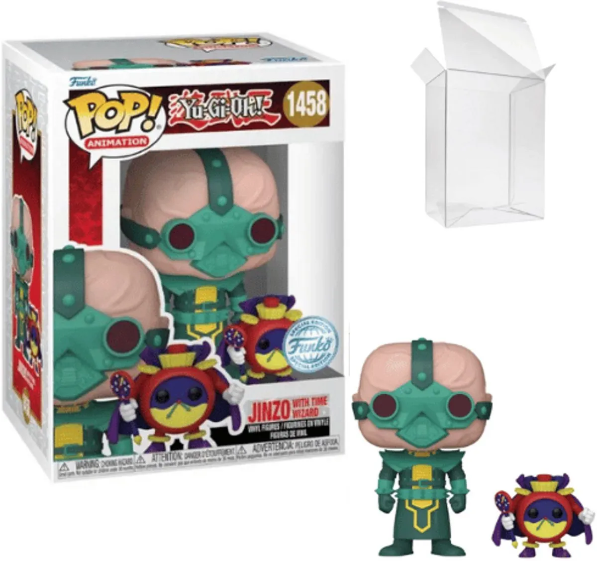 Funko Pop! Yu-Gi-Oh! Jinzo Time Wizard Exclusief - Veelkleurig