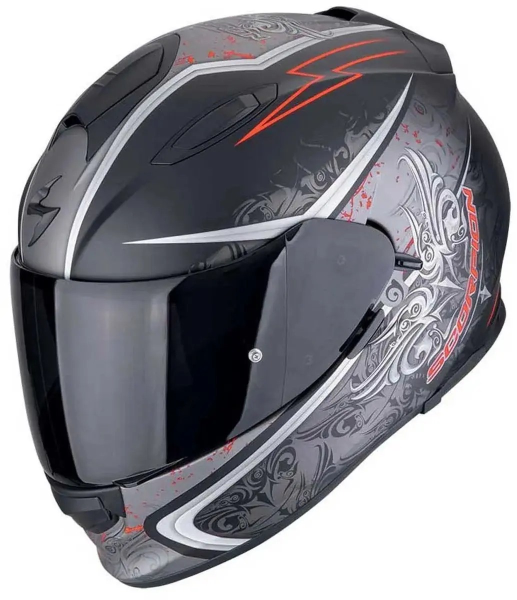 Scorpion EXO-491 Run Integraalhelm - Maat M - Zwart Rood
