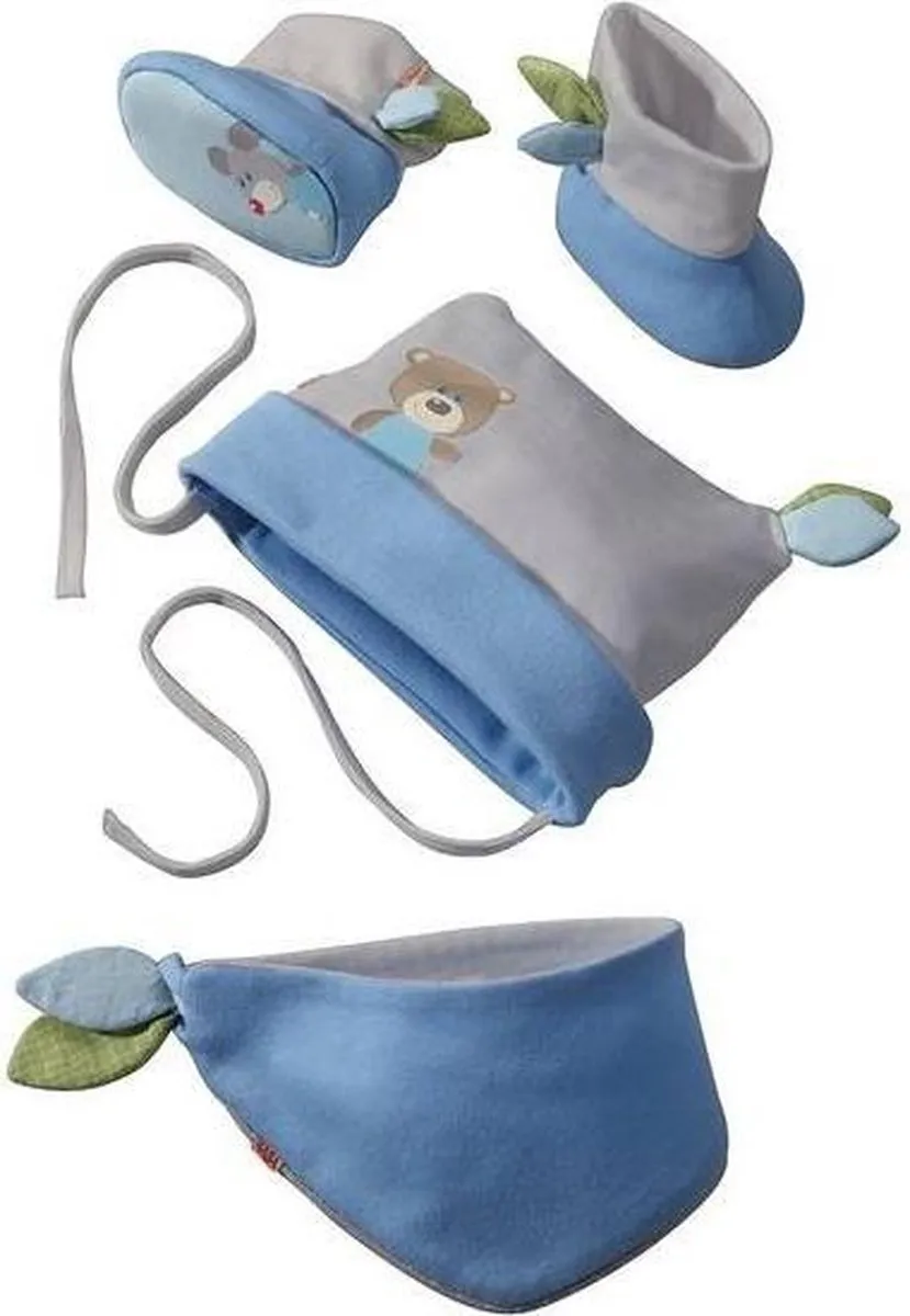 Haba Knuffelvrienden Babyset Blauw 0-3 Mnd - 7165