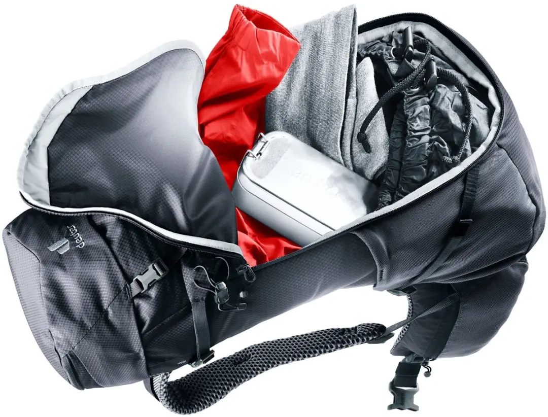 Deuter Futura 26 Wandelrugzak - 62cm - 26L - Zwart - afbeelding 2 van 6