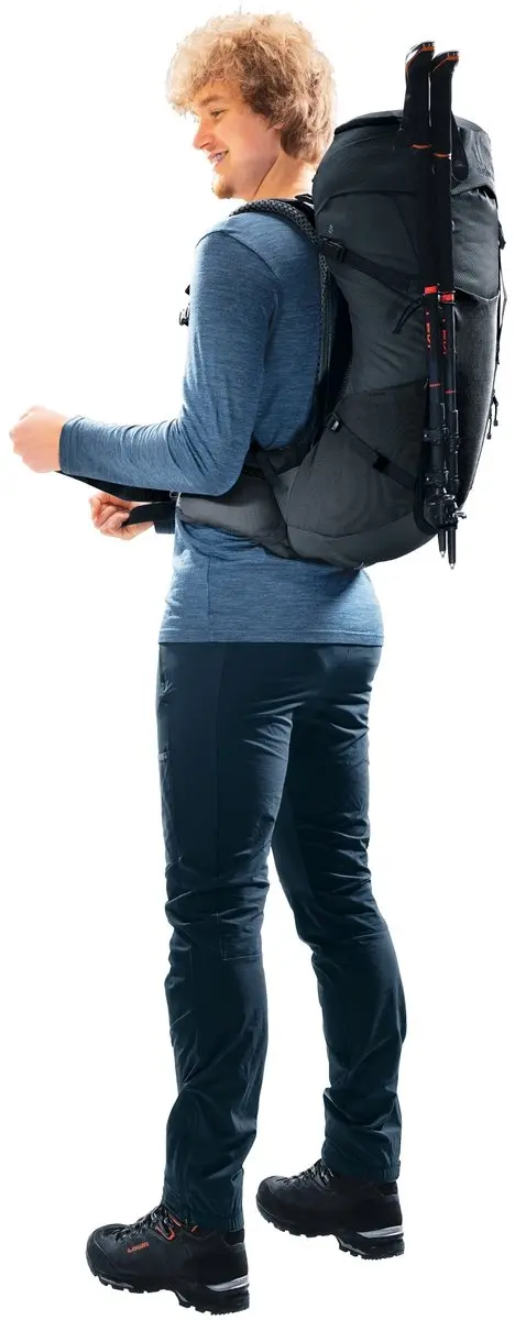 Deuter Futura 26 Wandelrugzak - 62cm - 26L - Zwart - afbeelding 5 van 6