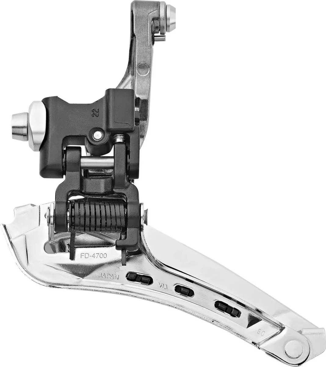 Shimano Tiagra FD-4700 Voorderailleur - 2x10 Speed - Grijs - afbeelding 3 van 6