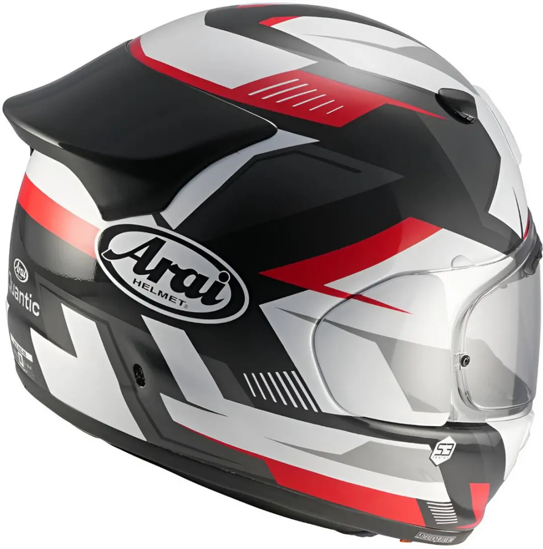 Arai Quantic Supra Integraalhelm - S - Rood/Zwart/Wit