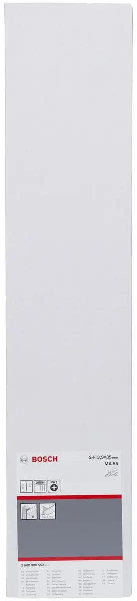Snelbouwschroef grove schroefdraad 3,9 x 35 1000st