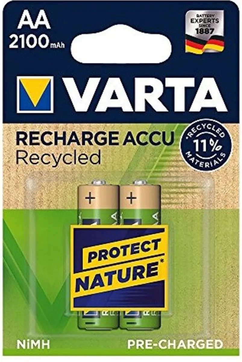 Varta AA Alkaline Batterijen 2100mAh