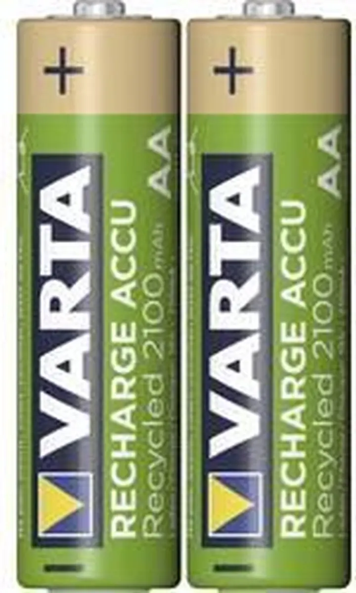 Varta AA Alkaline Batterijen 2100mAh - 2 Stuks