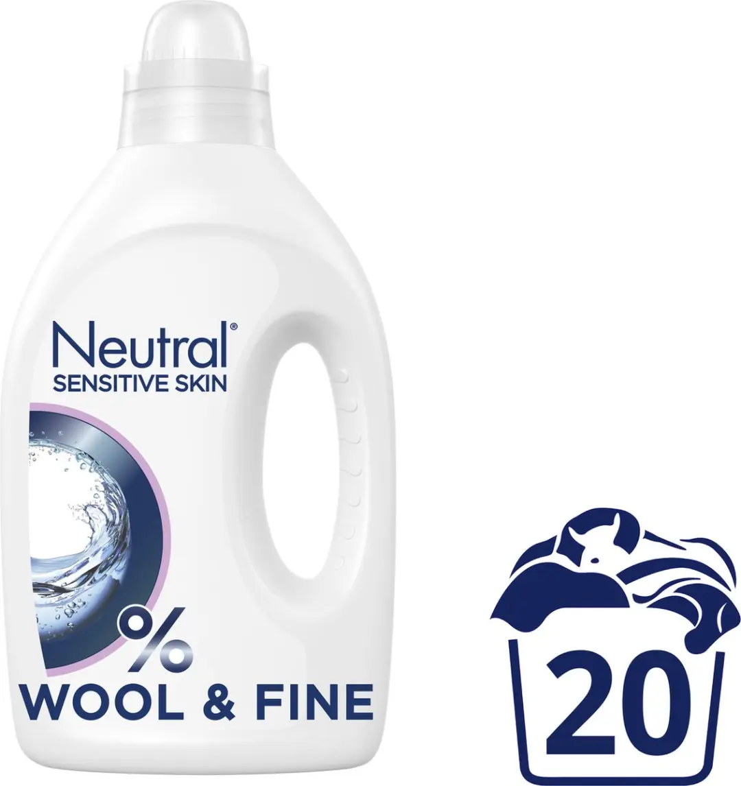 Neutral Wol & Fijn Vloeibaar Wasmiddel 1L
