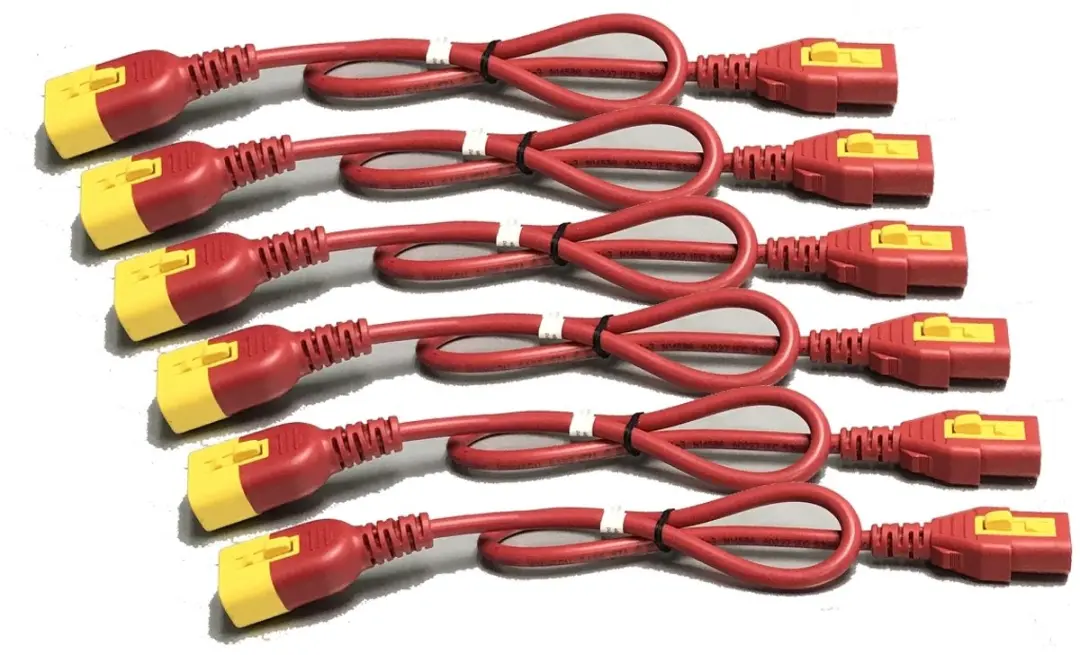 APC AP8704S-WWX340 electriciteitssnoer Rood 1,22 m C13 stekker C14 stekker