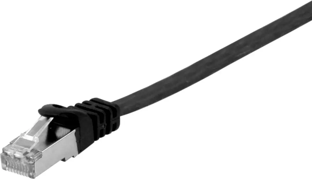 CAT6a U/FTP (STP) kabel 2 meter Zwart