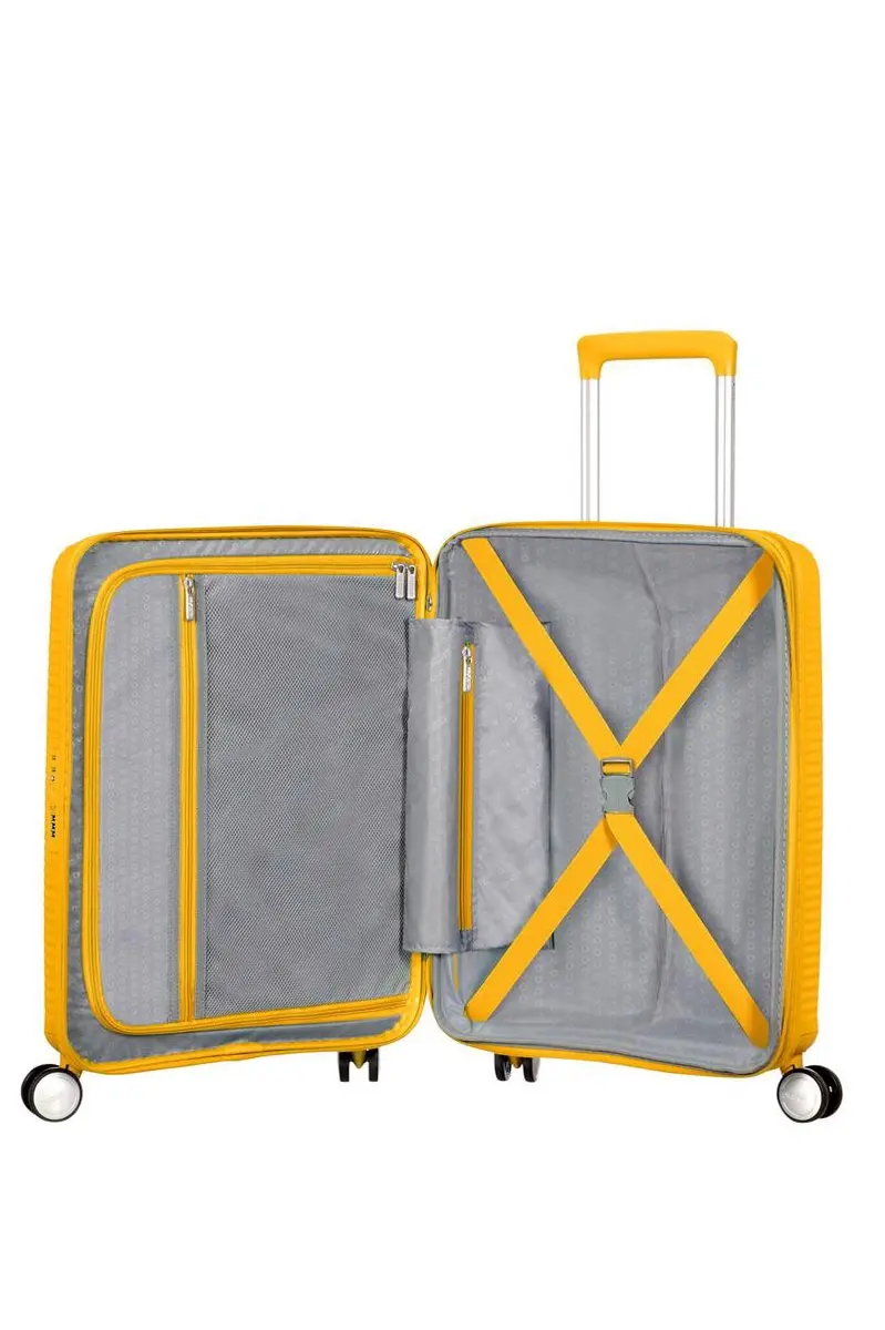 American Tourister Soundbox Spinner 55/20 Koffer - 41L - Goud