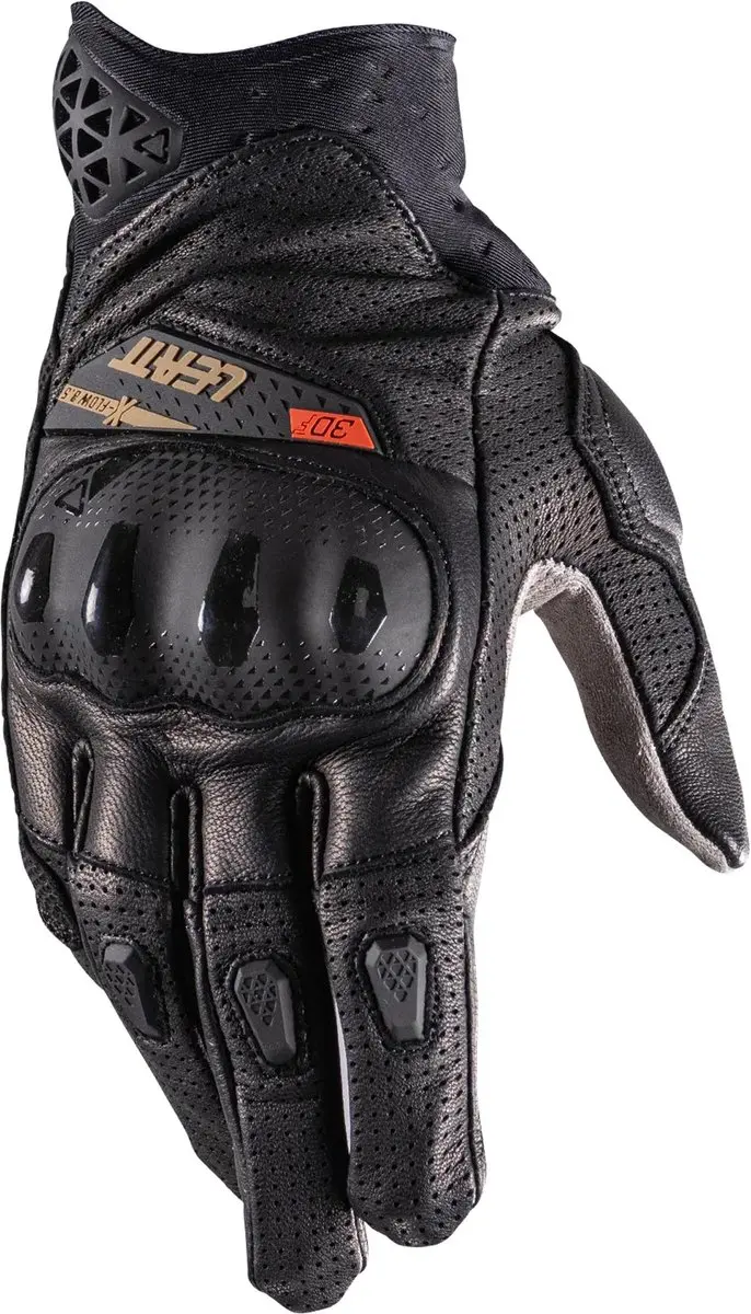 Leatt ADV X-Flow 8.5 Short Motorhandschoenen 2XL - Grijs/Zwart