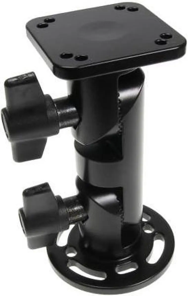 Brodit Pedestal Mount 4 50mm Square Black - afbeelding 3 van 3