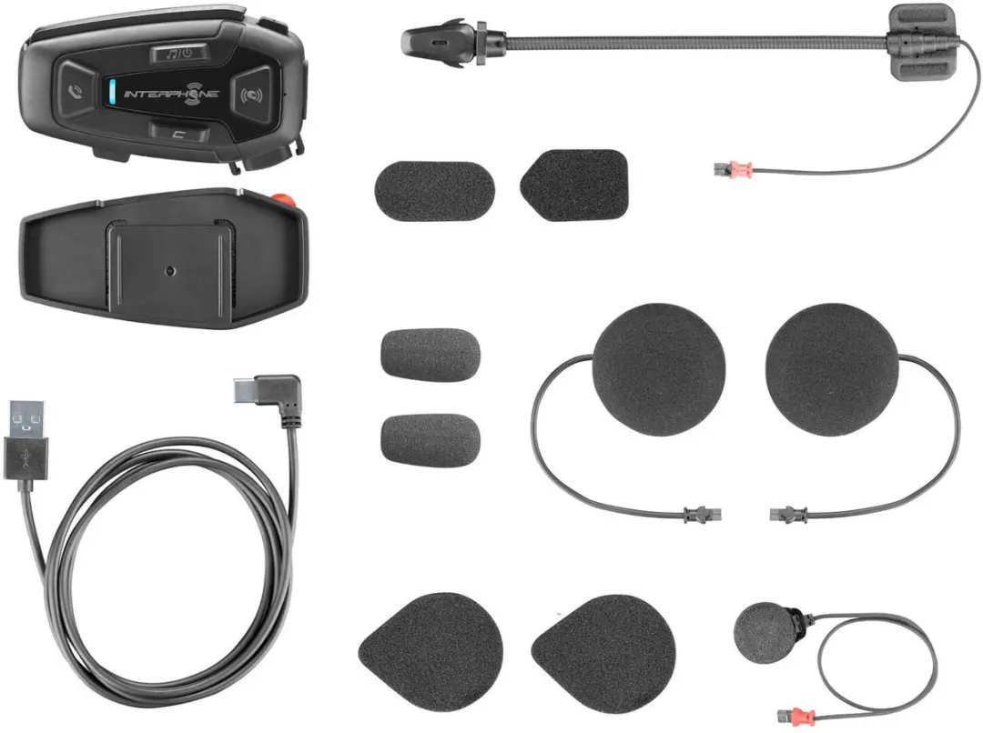 Interphone U-Com 8R Motorfietsintercom - 24 Rijders - 1,6 km