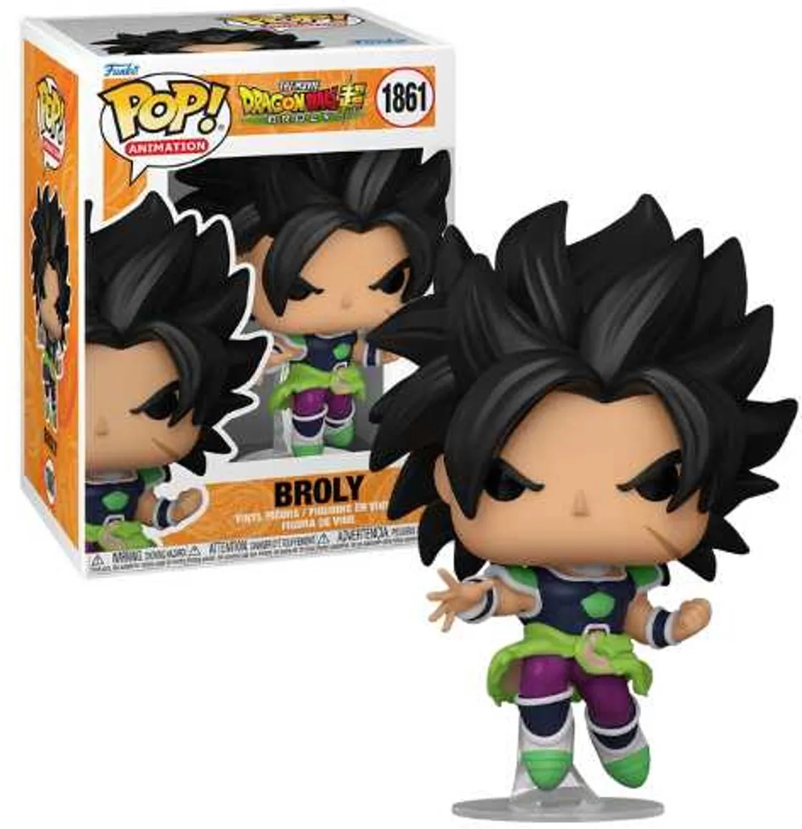 Funko Pop Animation Dragon Ball Super Broly #1861 - Multi