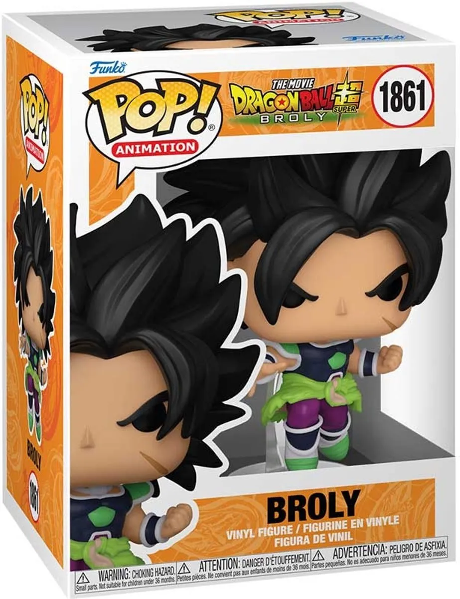Funko Pop Animation Dragon Ball Super Broly #1861 - Multi