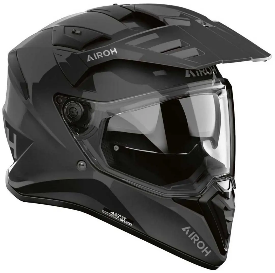 Airoh Bandit Adventure Helm - Maat M - Dark Grey
