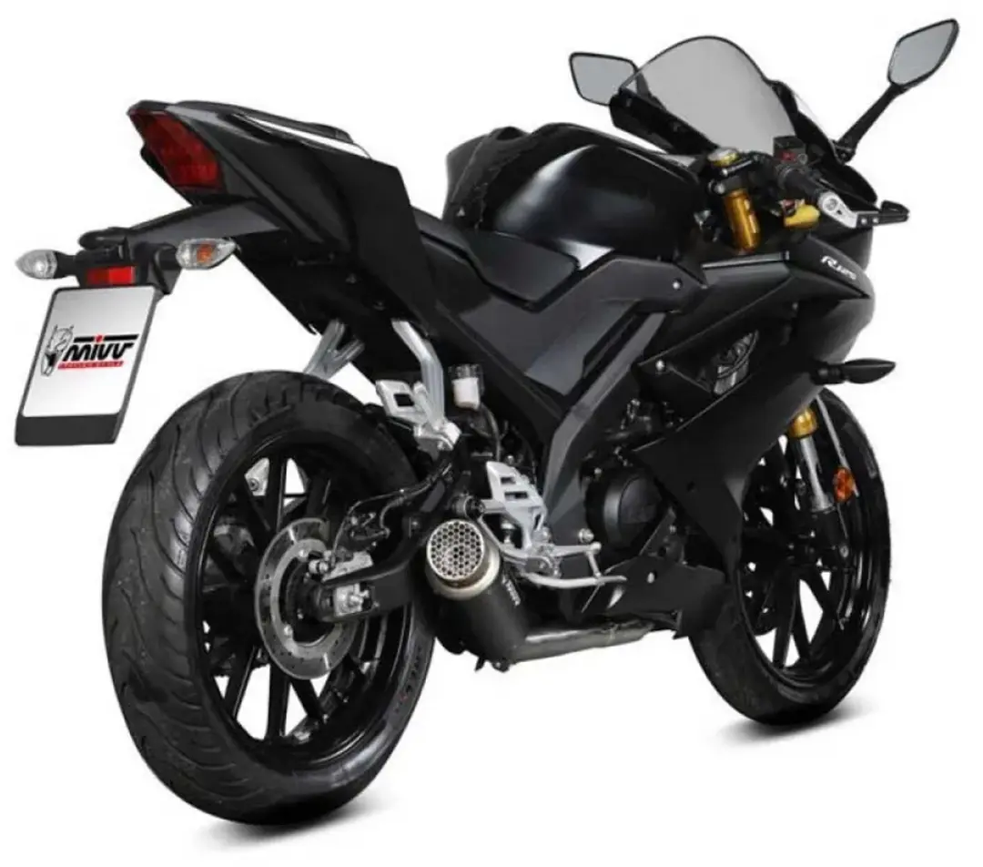 Mivv GP Yamaha MT-125 2020-2024 Y.067.LXBP Uitlaatsysteem - Goud