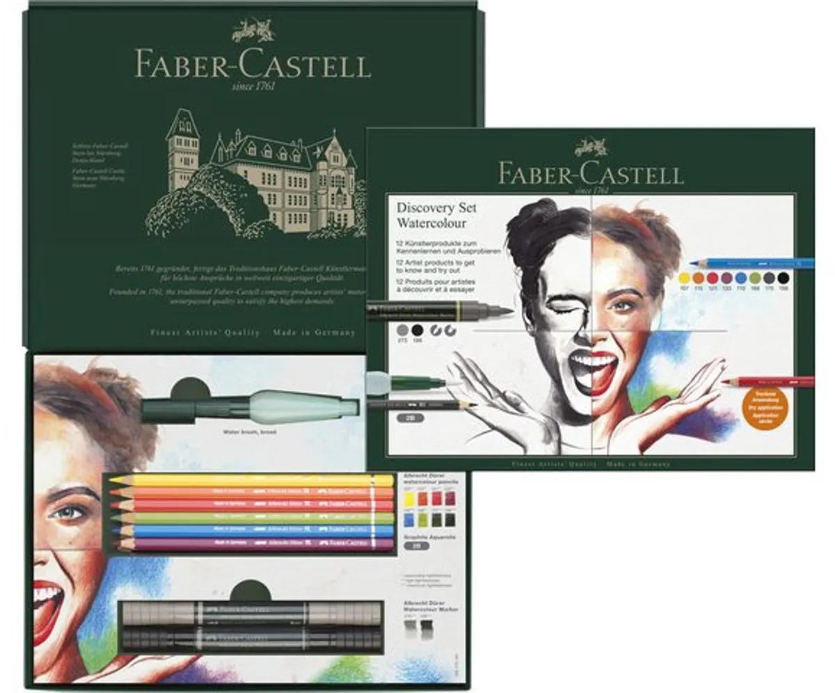 Faber-Castell Albrecht Dürer Aquarelpotloden - 8 Kleuren