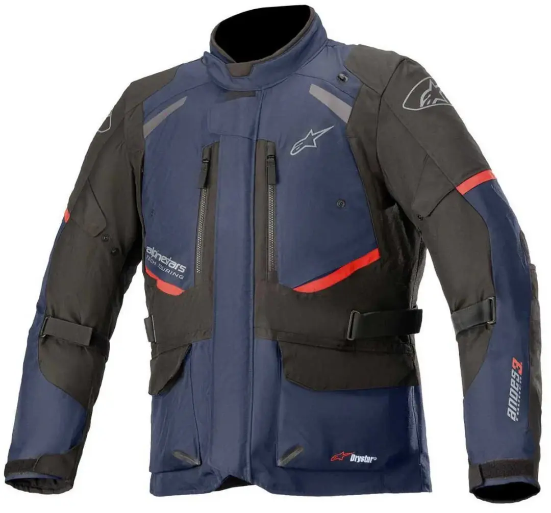 Alpinestars Andes V3 Drystar Jas - Donkerblauw/Zwart - Maat S - afbeelding 3 van 3
