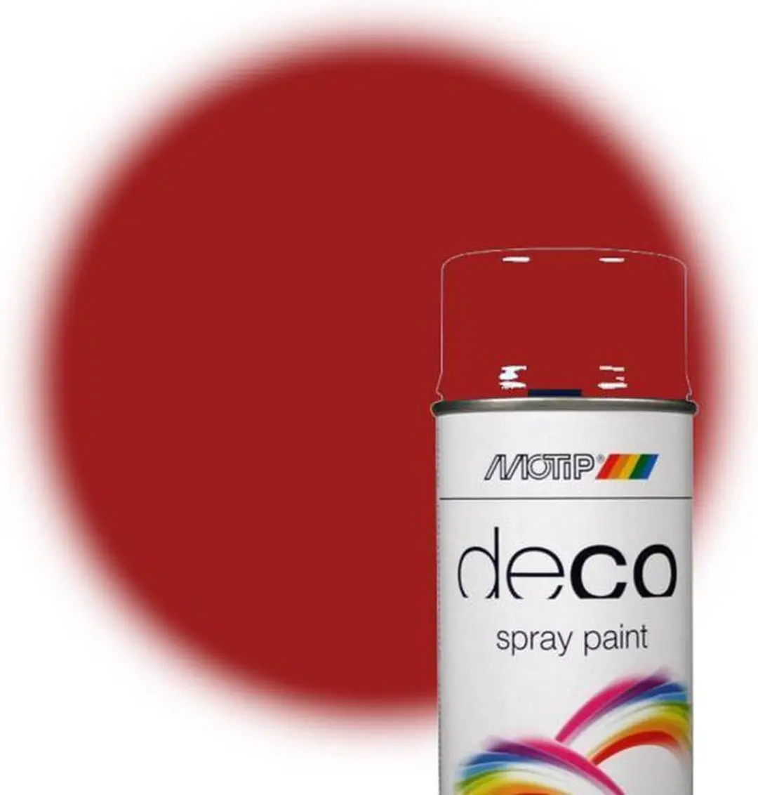 Motip Deco Alkyd Hoogglanslak RAL 3002 Karmijnrood 400ml