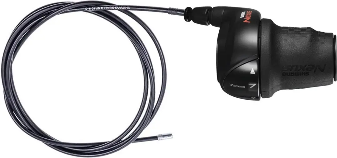 Shimano Revo shifter Nexus 7v 2100mm zwart SLC30007 OEM