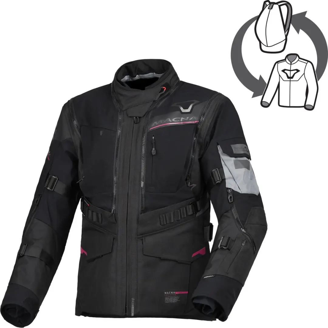 Macna Flexodus waterdichte dames motorfiets textieljas -