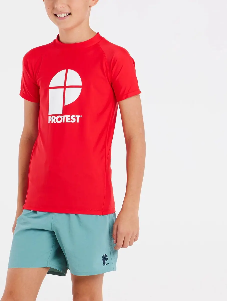Protest PRTBERENT JR Jongens UV-shirt Tomato - 176