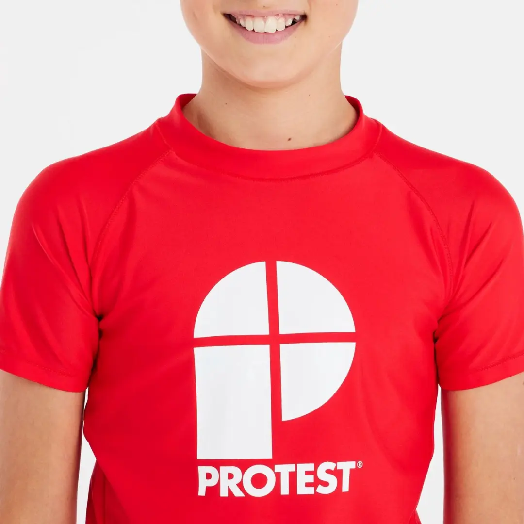 Protest PRTBERENT JR Jongens UV-shirt Tomato - 176