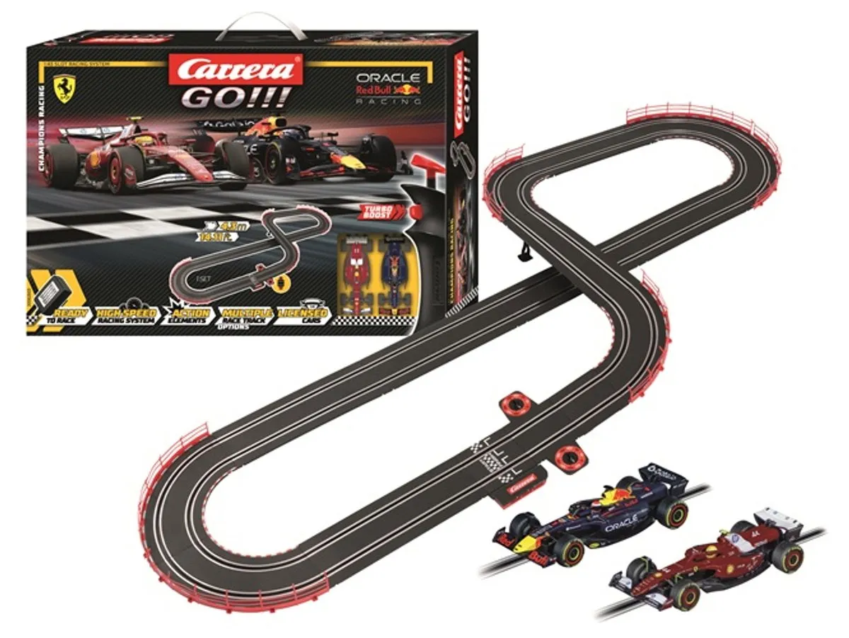 Carrera Go!!! Racebaan CAR20062603 - Formule 1 Verstappen vs Hamilton - 4,3m