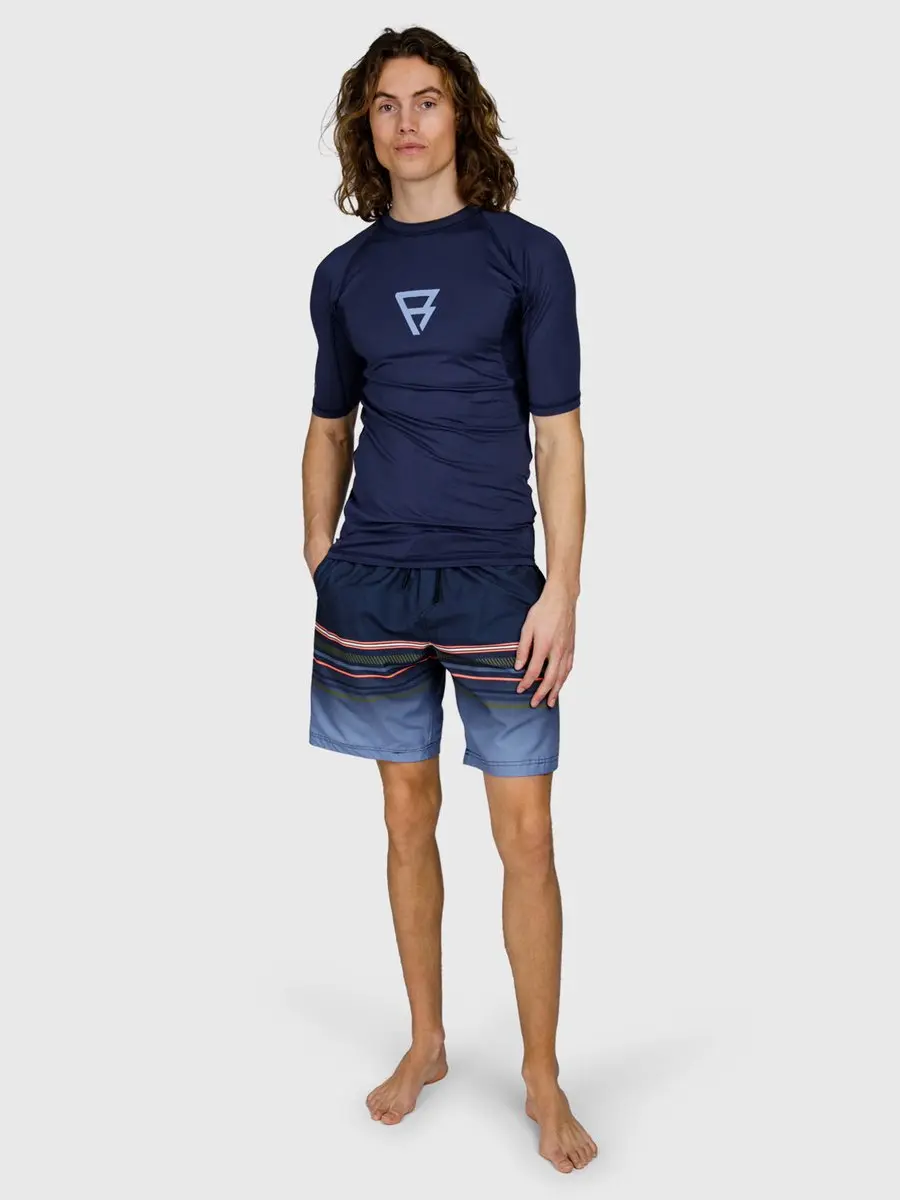 Brunotti Waveguard Rashguard Indigo Blue - UV50+ XXL