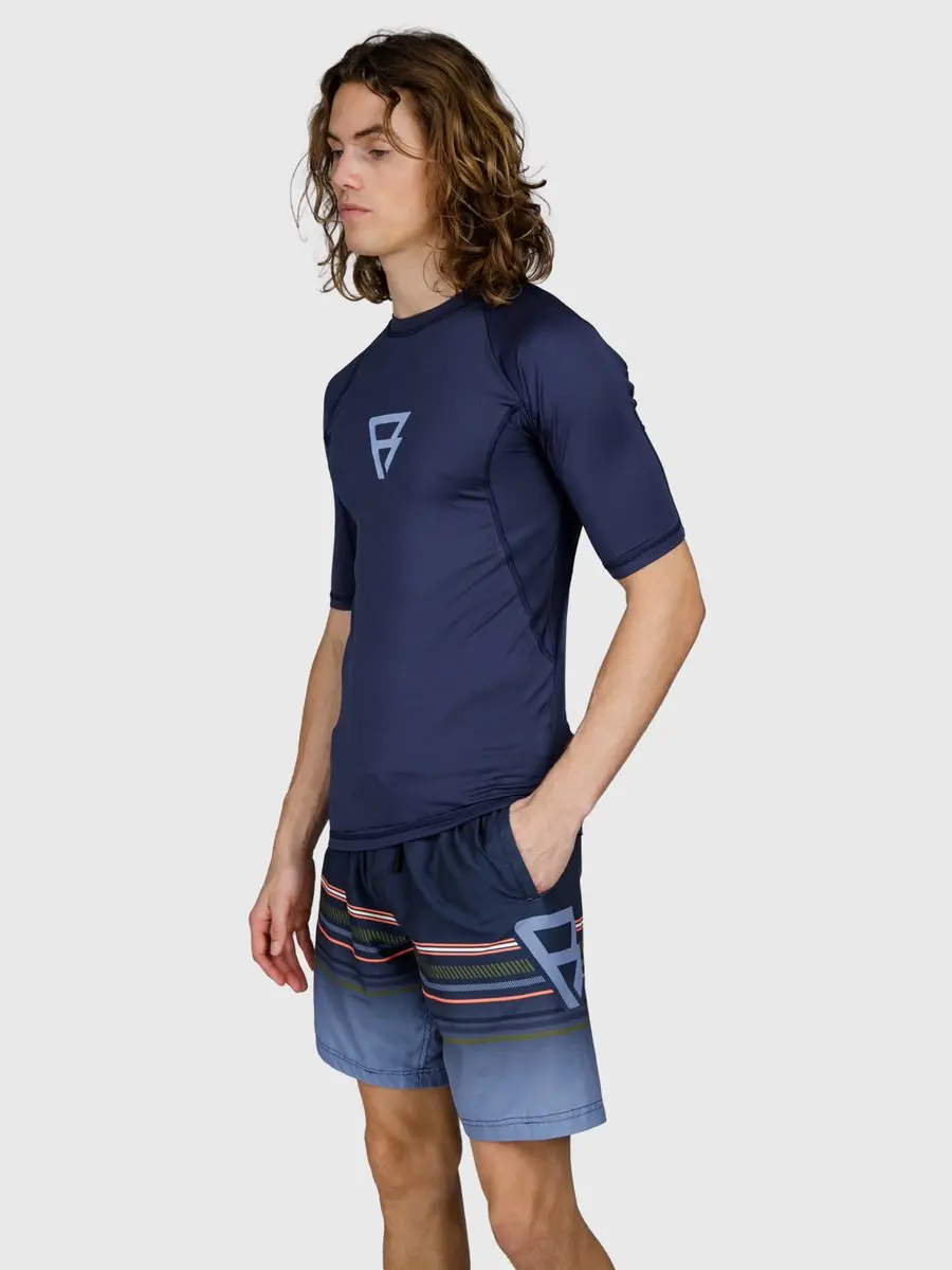 Brunotti Waveguard Rashguard Indigo Blue - UV50+ XXL