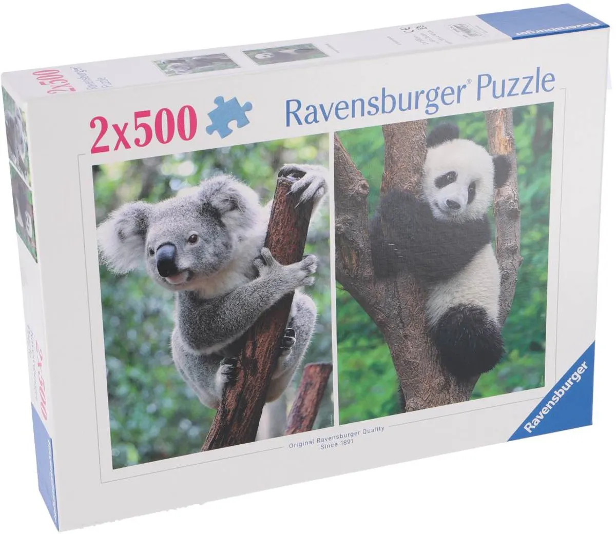 Ravensburger Panda en Koala Puzzel - 1000 Stukken