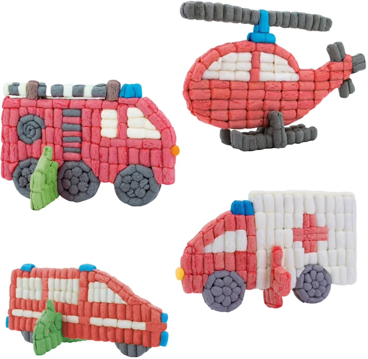 PlayMais Brandweerwagen Multicolor