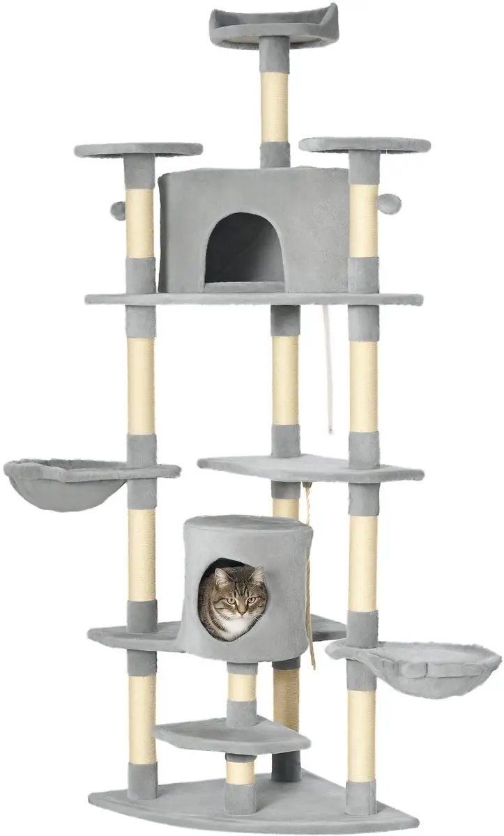 PawHut krabpaal voor katten